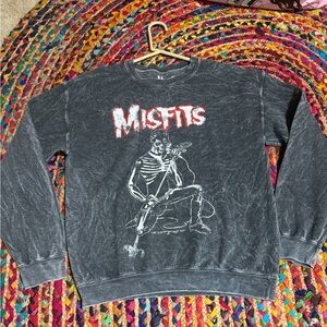 Distressed MISFITS sweatshirt